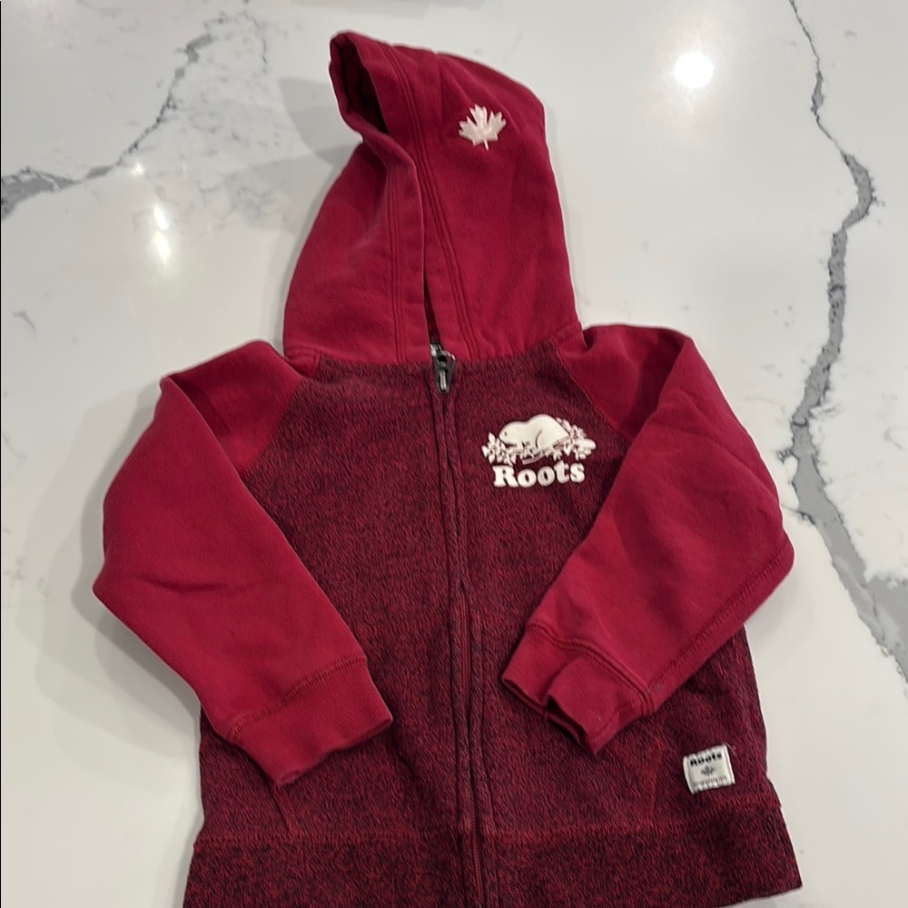 Roots Kids 4T Red Hoodie